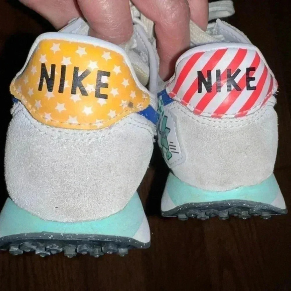 KIDS' NIKE WAFFLE TRAINER 2 BP DM7215 141 Sz 11C - Picture 6 of 8